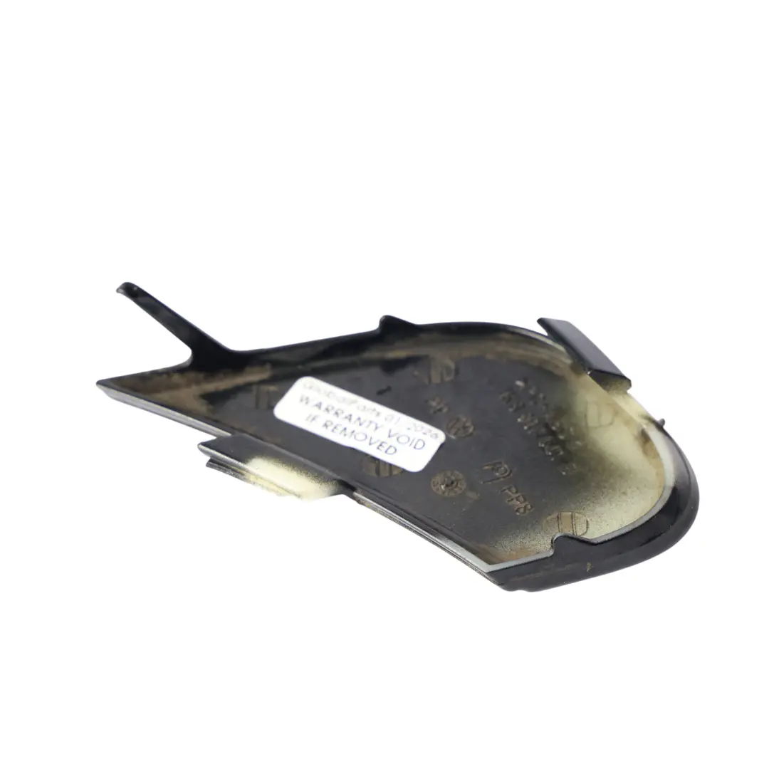 Mk3 Hintere Haken Klappe Abdeckung Tiefschwarz Perleffekt - C9X für VW Scirocco mit Teilenummer 1K8807441B VW Scirocco Mk3 Hintere Haken Klappe Abdeckung Tiefschwarz Perleffekt - C9X - SKU 1K8807441B-DBL - Teilenummer 1K8807441B
