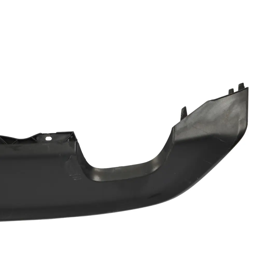 Volkswagen Scirocco Mk3 Rear Bumper Diffuser Cover Panel Trim Black - SKU 1K8807568B - Part number 1K8807568B