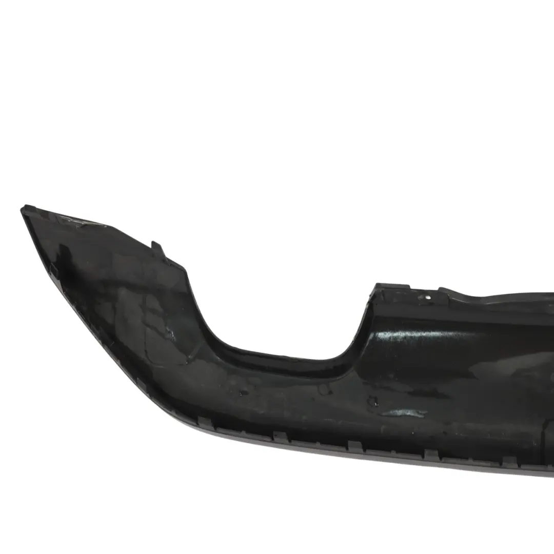 Mk3 Rear Bumper Diffuser Cover Panel Trim Black to Volkswagen Scirocco with Part number 1K8807568B Volkswagen Scirocco Mk3 Rear Bumper Diffuser Cover Panel Trim Black - SKU 1K8807568B - Part number 1K8807568B