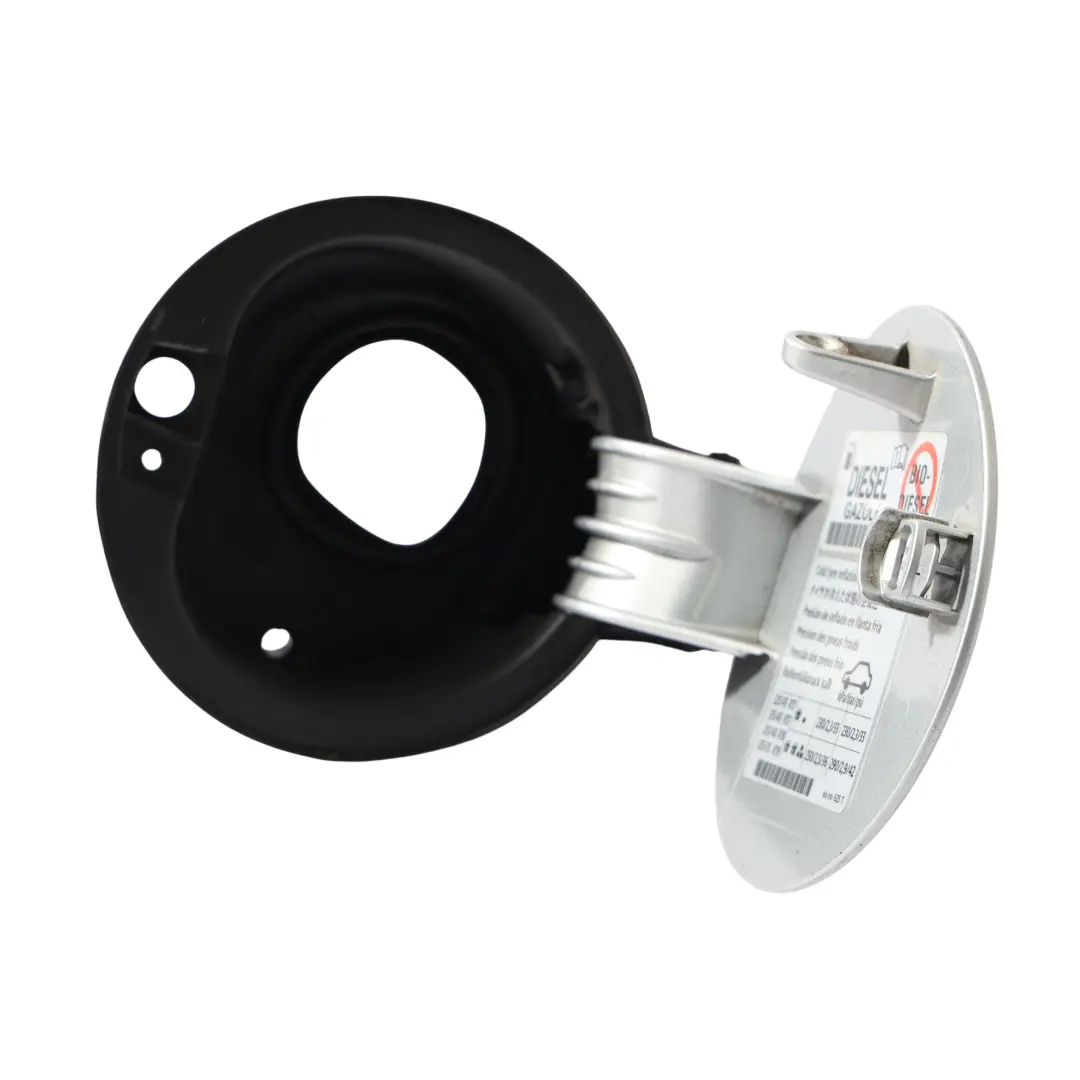 Mk3 III Fuel Filler Fill In Flap Cap Cover Reflex Silver-A7W to Volkswagen Scirocco with Part number 1K8809857C Volkswagen Scirocco Mk3 III Fuel Filler Fill In Flap Cap Cover Reflex Silver-A7W - SKU 1K8809857C-RES - Part number 1K8809857C