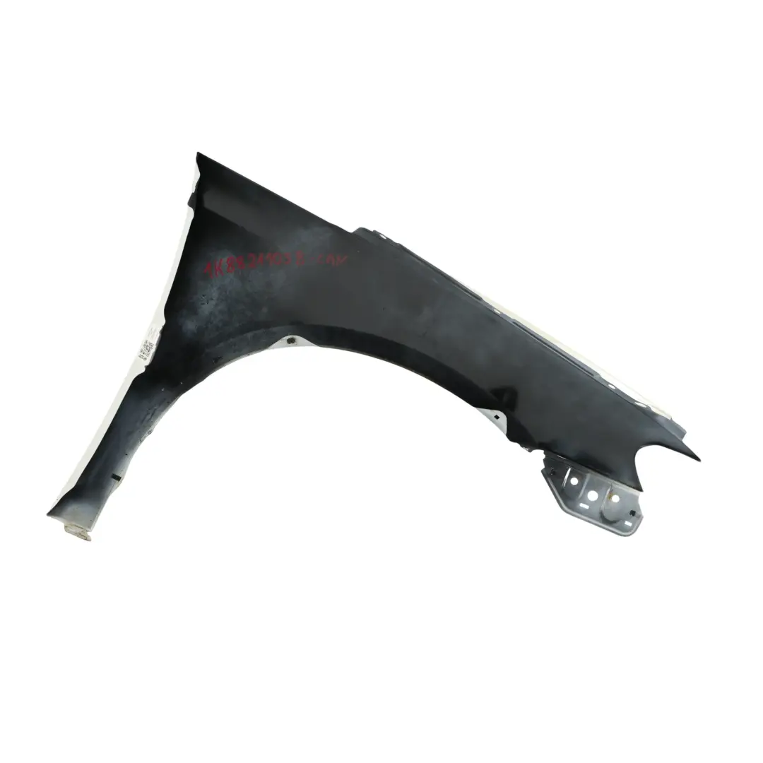 Volkswagen Scirocco III Panneau Latéral Avant Gauche Aileron Candy White - B9A - SKU 1K8821105B-CAN - Numéro de pièce 1K8821105B