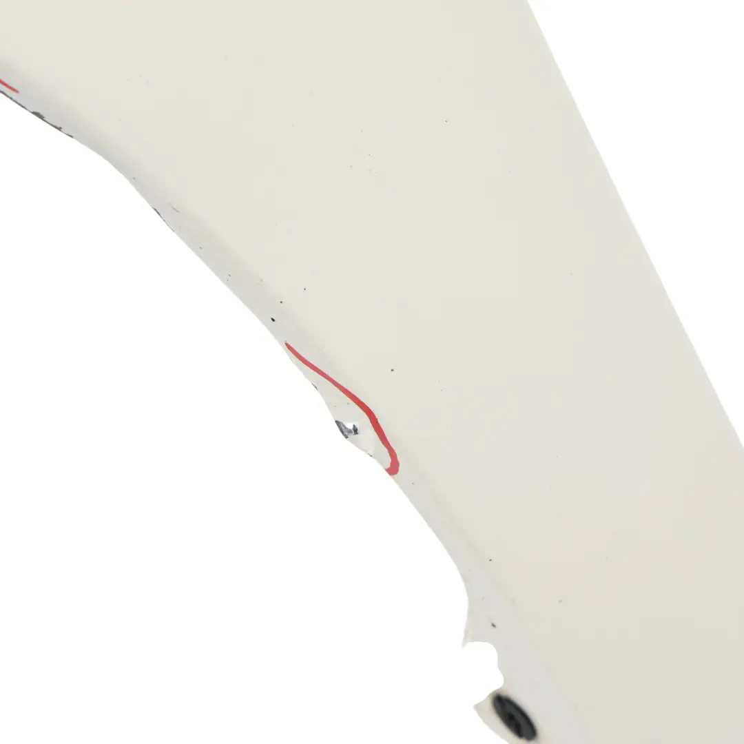 VW Scirocco III Panel Lateral Delantero Izquierdo Guardabarros Candy White - B9A - SKU 1K8821105B-CAN - Número de pieza 1K8821105B