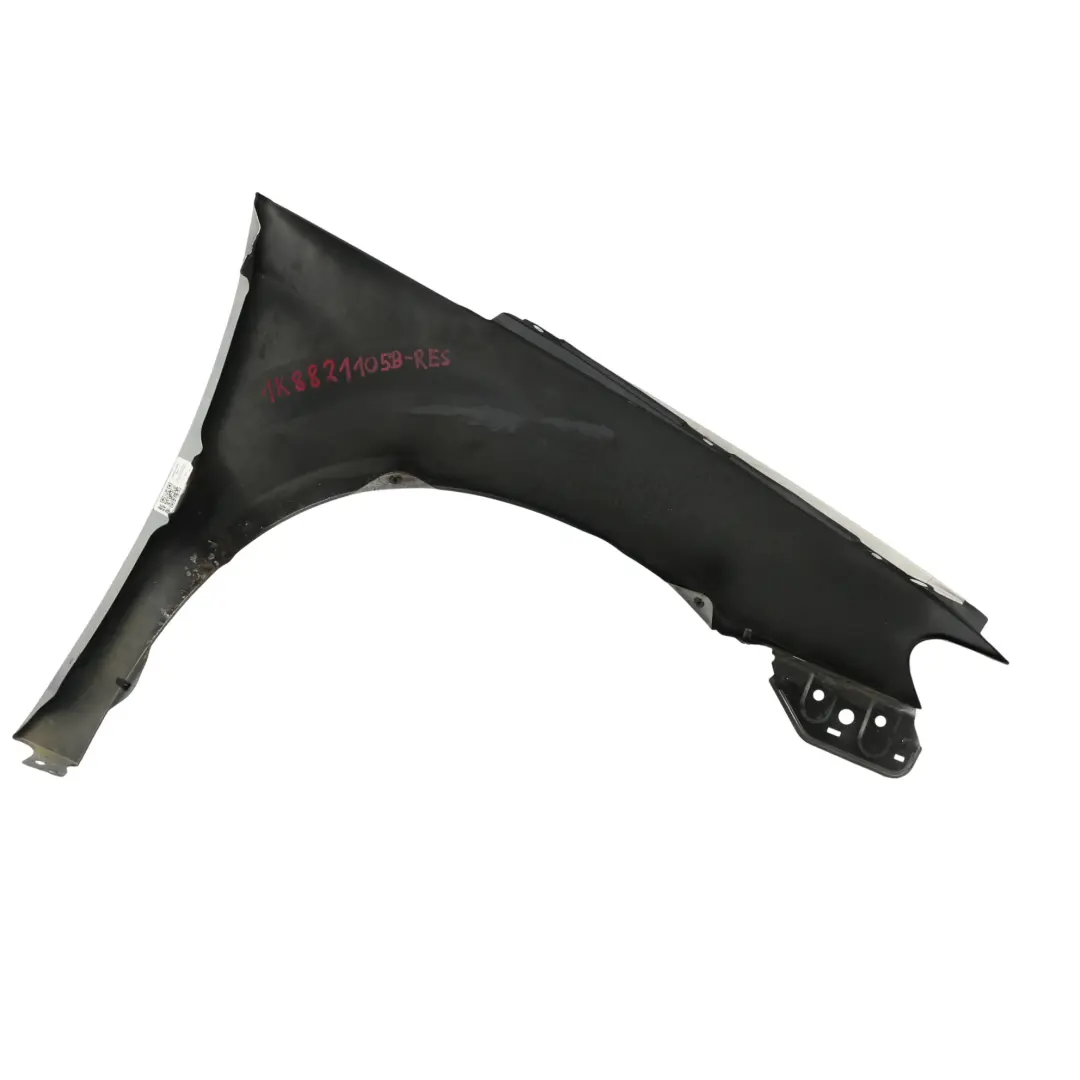 VW Scirocco III Panel Lateral Delantero Izquierdo Guardabarros Reflex Silver A7W - SKU 1K8821105B-RES - Número de pieza 1K8821105B