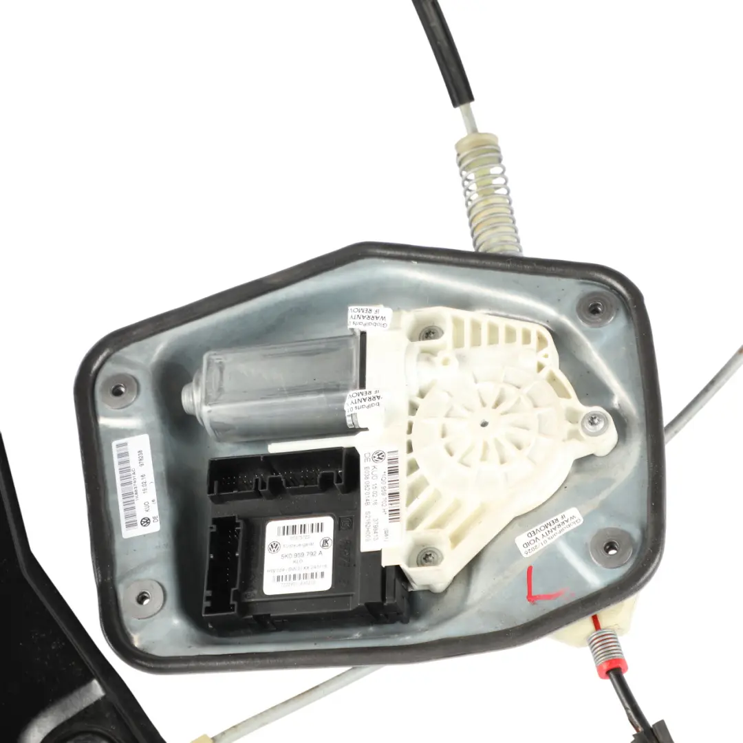 Mk3 Window Regulator Motor Front Left N/S Side 5K0959792A to VW Volkswagen Scirocco with Part number 1K8837401AC VW Volkswagen Scirocco Mk3 Window Regulator Motor Front Left N/S Side 5K0959792A - SKU 1K8837401AC - Part number 1K8837401AC