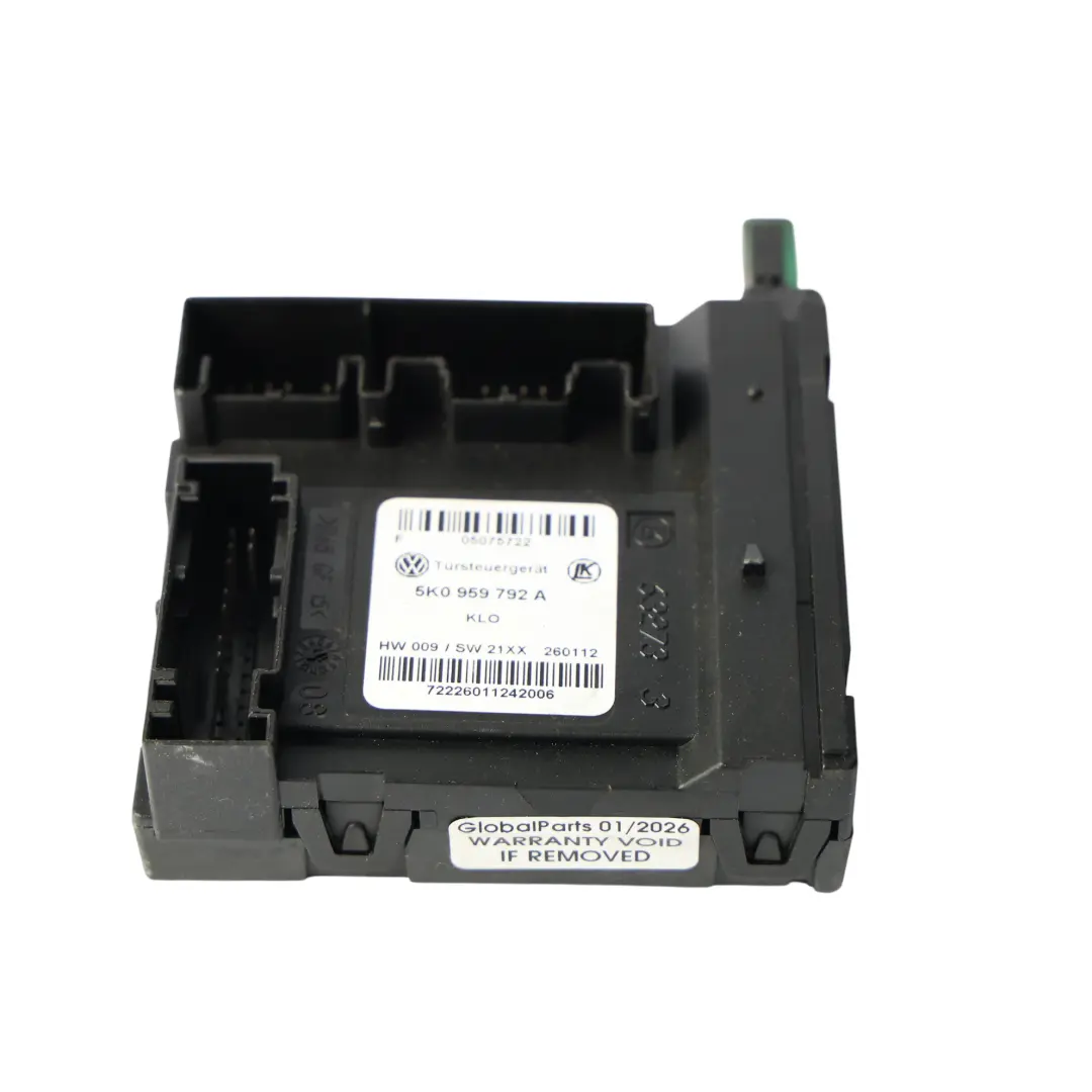 Mk3 Moduł Sterownik Podnośnika Szyby Prawy Przód do VW Scirocco o numerze 1K8837461G VW Scirocco Mk3 Moduł Sterownik Podnośnika Szyby Prawy Przód - SKU 5K0959792A - Numer Części 1K8837461G