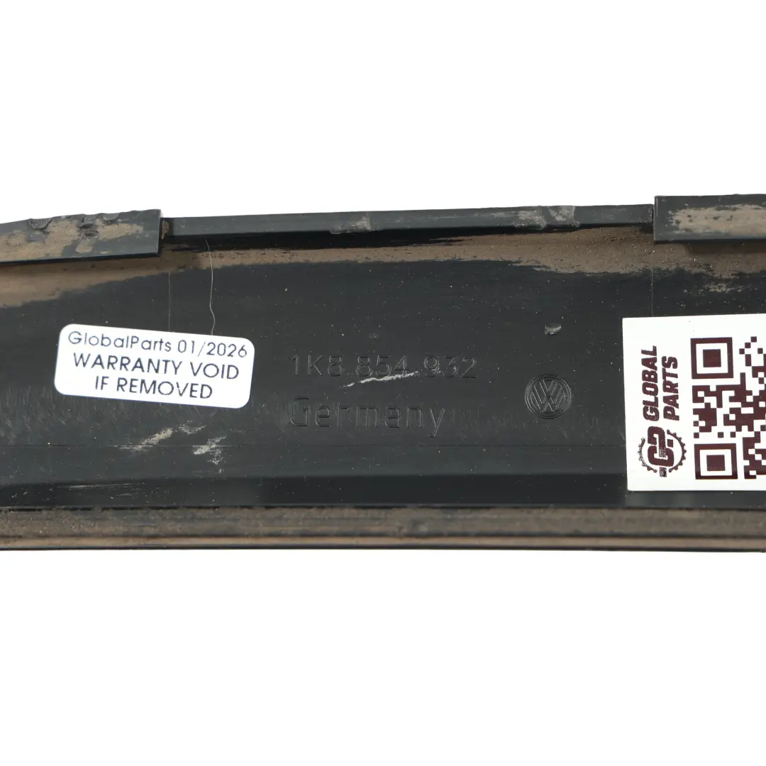 VW Scirocco Mk3 Pannello Quartiere Posteriore Rivestimento Nero Destro - SKU 1K8854932 - Numero di parte 1K8854932