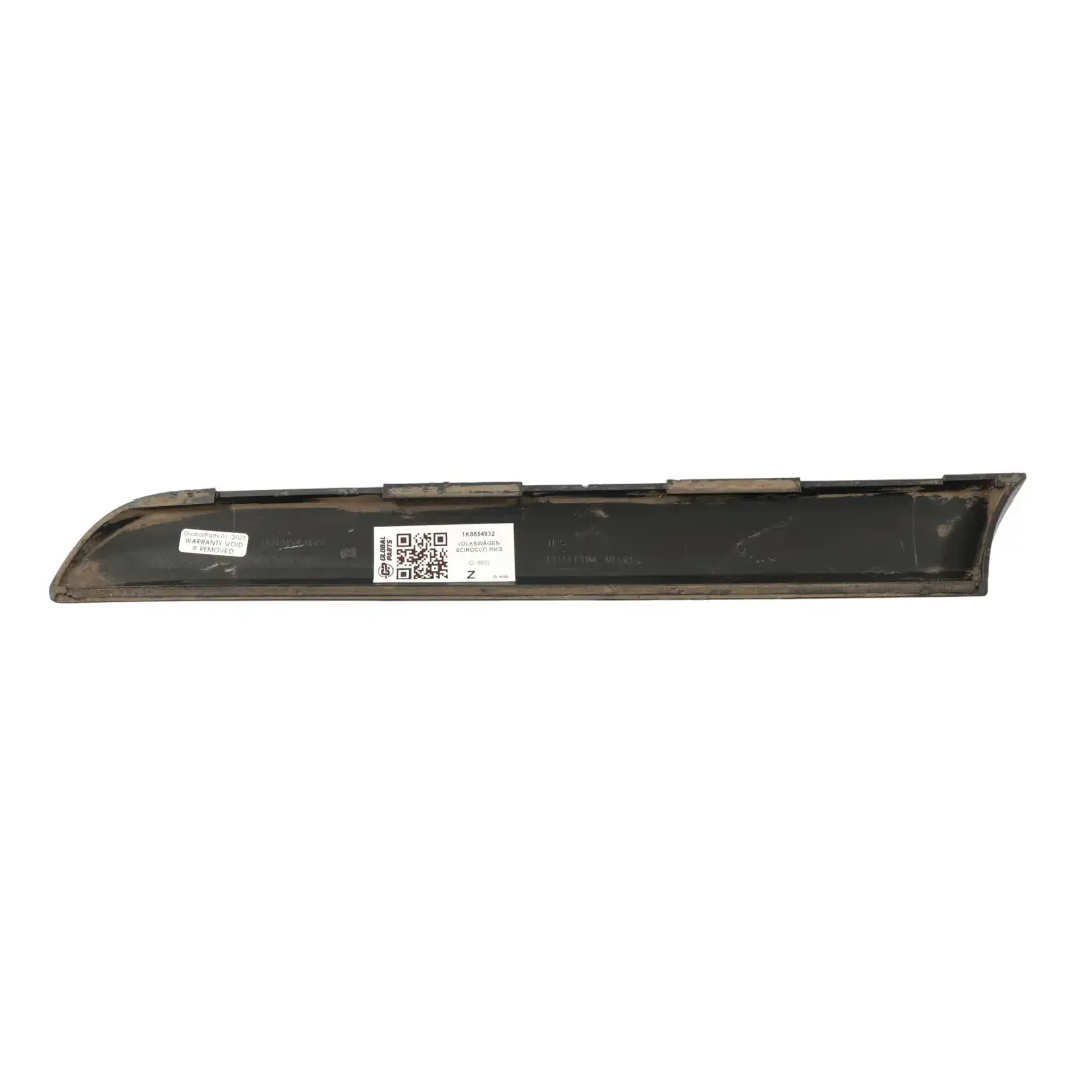 Mk3 Rear Quarter Panel Strip Trim Panel Black Right O/S to VW Scirocco with Part number 1K8854932 VW Scirocco Mk3 Rear Quarter Panel Strip Trim Panel Black Right O/S - SKU 1K8854932 - Part number 1K8854932