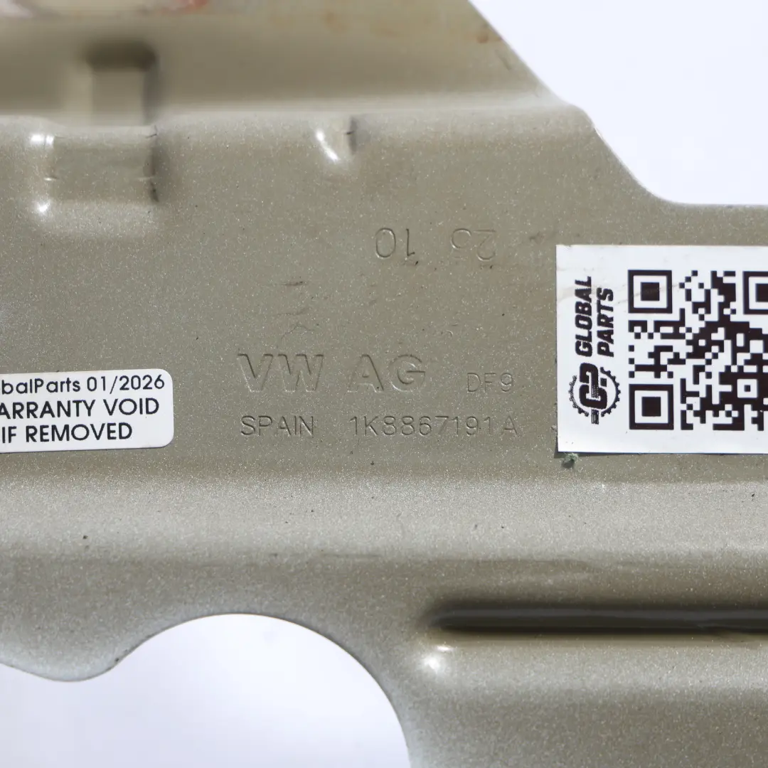 Kofferraum Halterung Halter Links Candy White - B9A für Volkswagen Scirocco III mit Teilenummer 1K8867191A Volkswagen Scirocco III Kofferraum Halterung Halter Links Candy White - B9A - SKU 1K8867191A-CAN - Teilenummer 1K8867191A