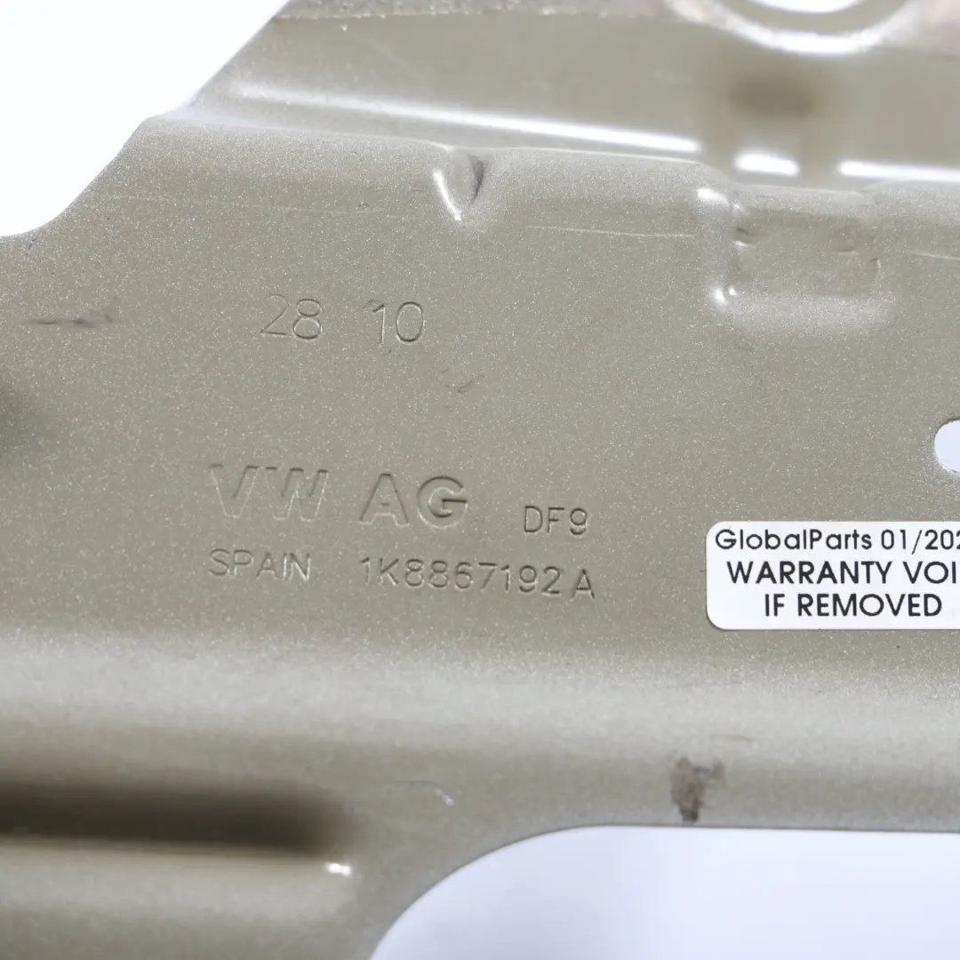 Supporto Staffa Bagagliaio Destro Candy White - B9A per Volkswagen Scirocco III con numero di parte 1K8867192A Volkswagen Scirocco III Supporto Staffa Bagagliaio Destro Candy White - B9A - SKU 1K8867192A-CAN - Numero di parte 1K8867192A