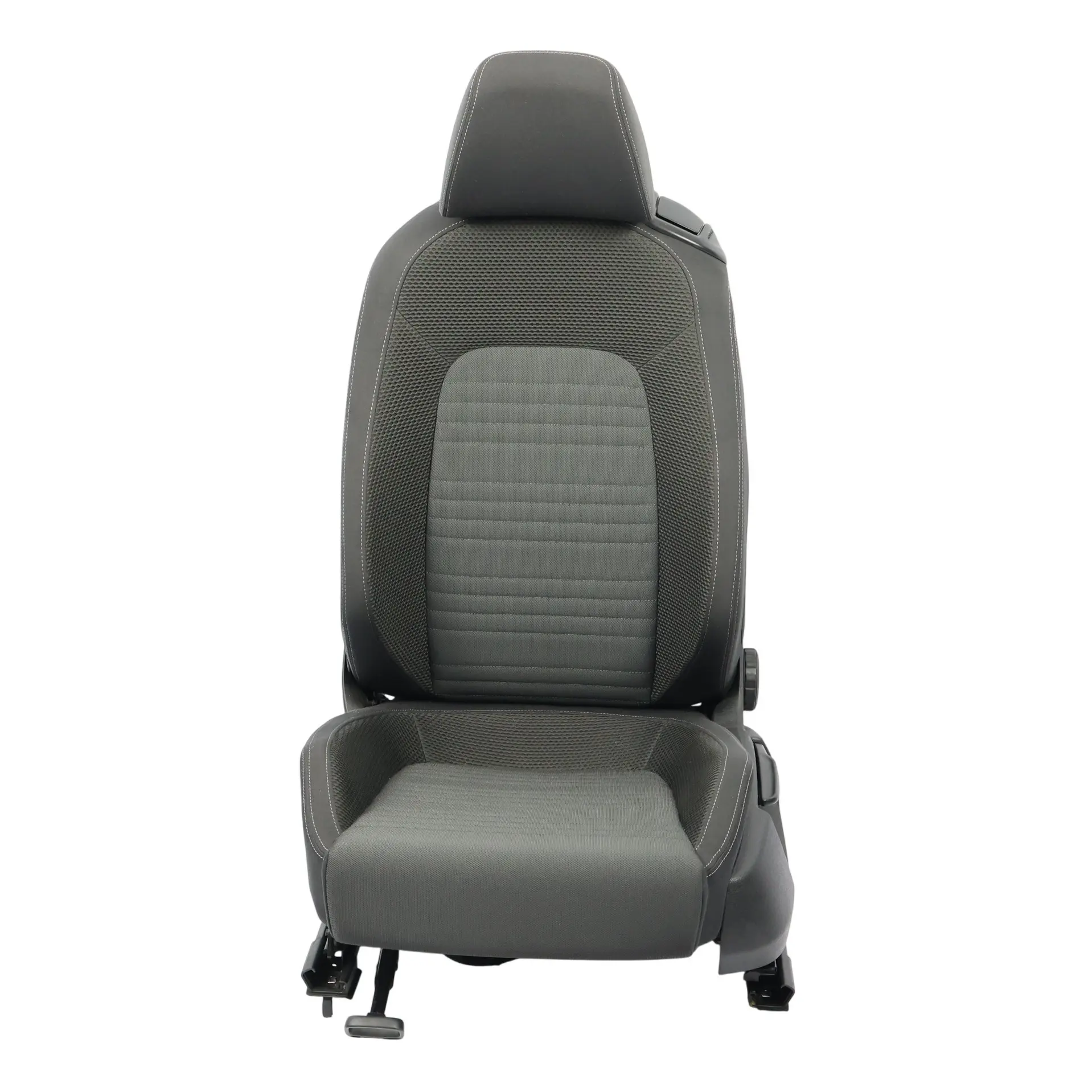 Volkswagen Scirocco Mk3 3Dr Seat Front Left N/S Fabric Black Grey