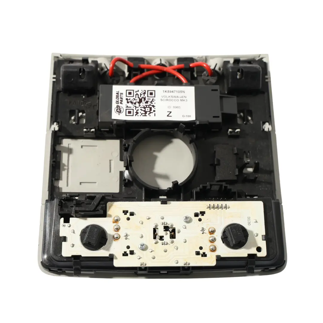 VW Volkswagen Scirocco Mk3 Lampka Oświetlenie Kabiny Przełącznik - SKU 1K8947105N - Numer Części 1K8947105N