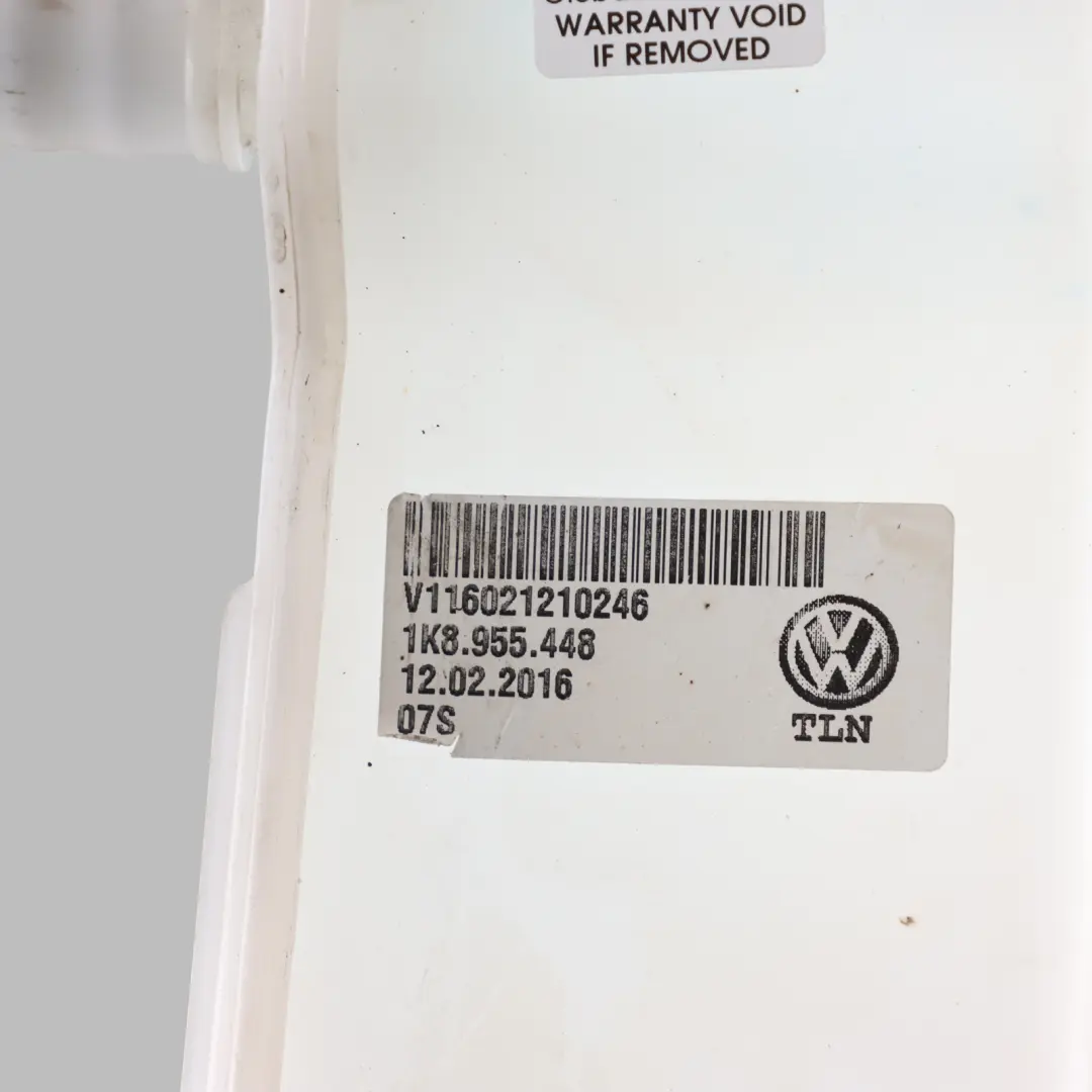 Volkswagen VW Scirocco Mk3 Windscreen Washer Bottle Fluid Tank - SKU 1K8955448 - Part number 1K8955448