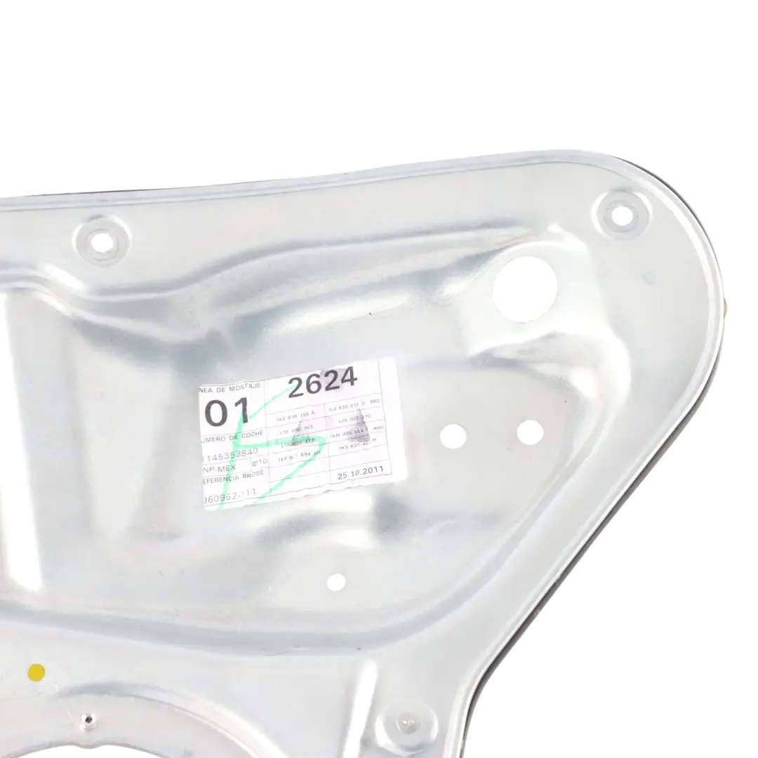 Mk6 Electric Window Regulator Rear Right O/S to VW Volkswagen Golf with Part number 1K9839462A VW Volkswagen Golf Mk6 Electric Window Regulator Rear Right O/S - SKU 1K9839462A - Part number 1K9839462A