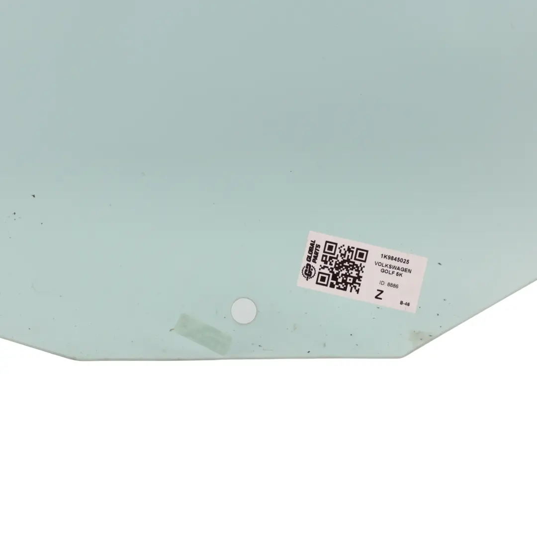 Volkswagen Golf Mk6 Variant Door Side Window Glass AS2 Rear Left N/S - SKU 1K9845025 - Part number 1K9845025