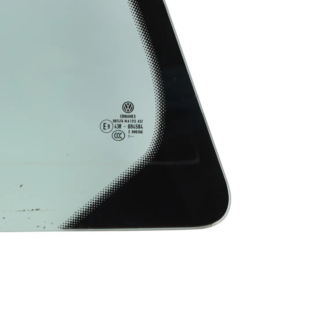 Mk6 Variant Door Side Window Fixed Glass AS2 Rear Left N/S to VW Golf with Part number 1K9845215B VW Golf Mk6 Variant Door Side Window Fixed Glass AS2 Rear Left N/S - SKU 1K9845215B - Part number 1K9845215B