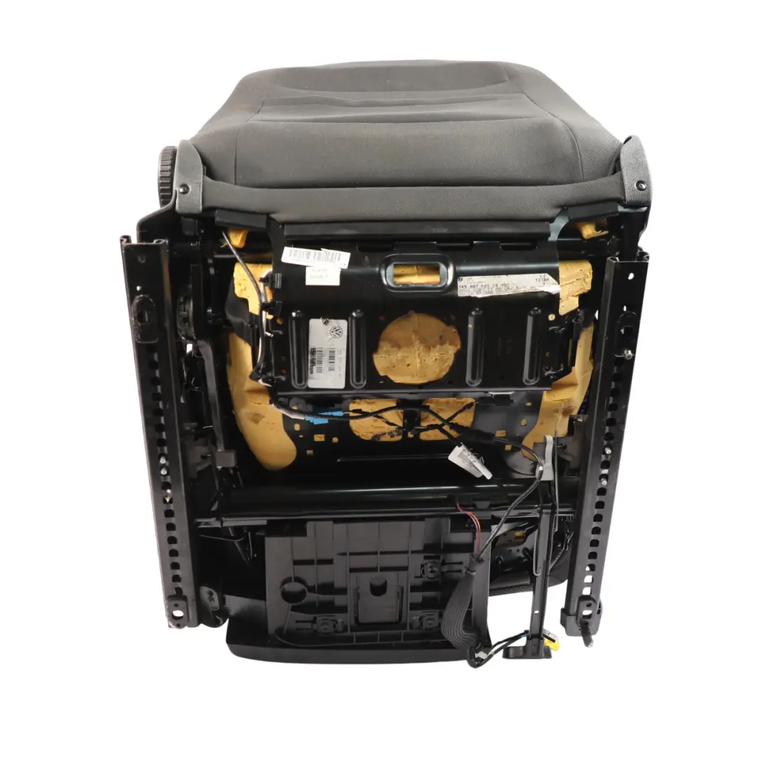 Mk6 Jetta Mk6 Front Seat Fabric Cloth Titan Black Left N/S to VW Volkswagen Golf with Part number 1K9881805AH VW Volkswagen Golf Mk6 Jetta Mk6 Front Seat Fabric Cloth Titan Black Left N/S - SKU 1K9881805AH-1 - Part number 1K9881805AH