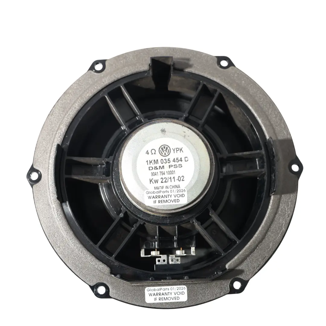 Mk6 Bass Lautsprecher Vorne Links Rechts für Volkswagen Golf mit Teilenummer 1KM035454D Volkswagen Golf Mk6 Bass Lautsprecher Vorne Links Rechts - SKU 1KM035454D - Teilenummer 1KM035454D