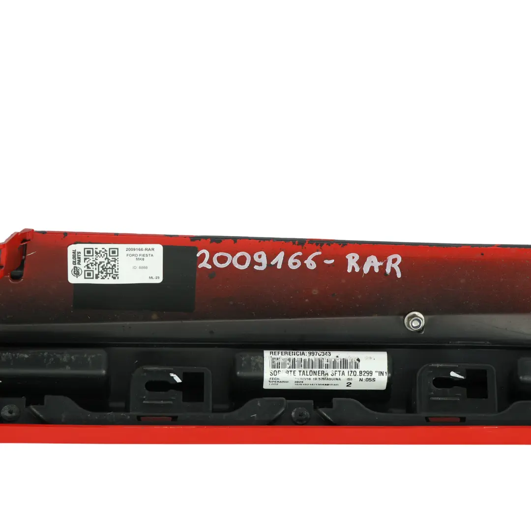 Ford Fiesta VII 3-Puerta Faldón Lateral Cubierta Panel Izquierdo Racing Red ZJ - SKU 2009166-RAR - Número de pieza 2009166