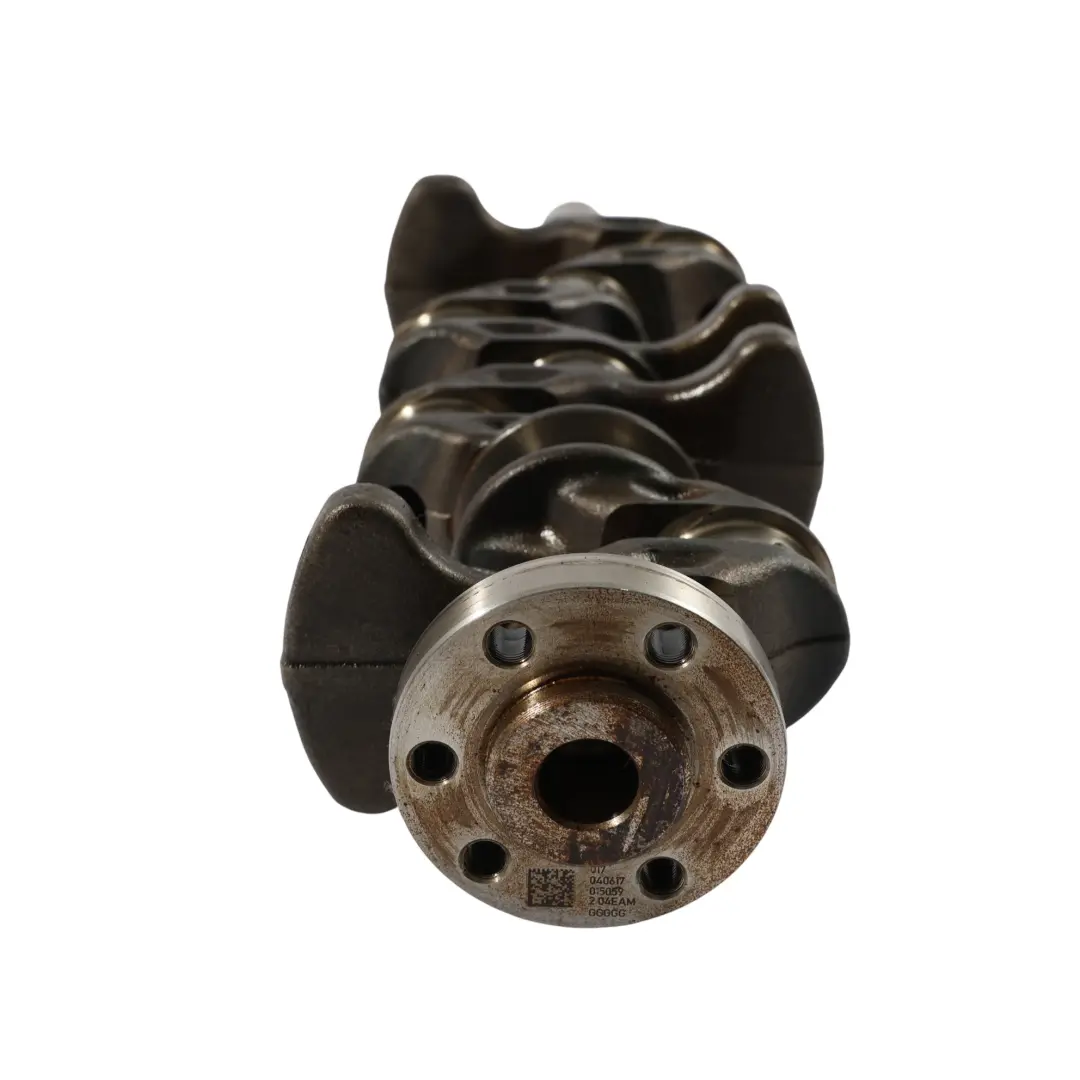 VW Volkswagen Polo V 6R Motor Kurbelwelle 1.2 TSI CJZC - SKU 204EAM - Teilenummer 204EAM