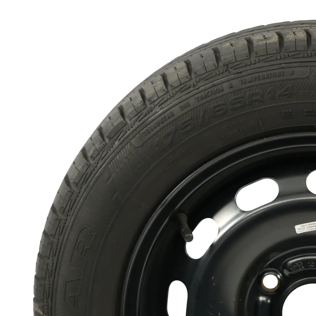 Rueda De Repuesto Acero R14 Neumático 175/65 Goodyear para Ford Fiesta Mk7 con número de pieza 2140823 Ford Fiesta Mk7 Rueda De Repuesto Acero R14 Neumático 175/65 Goodyear - SKU 2140823-1 - Número de pieza 2140823