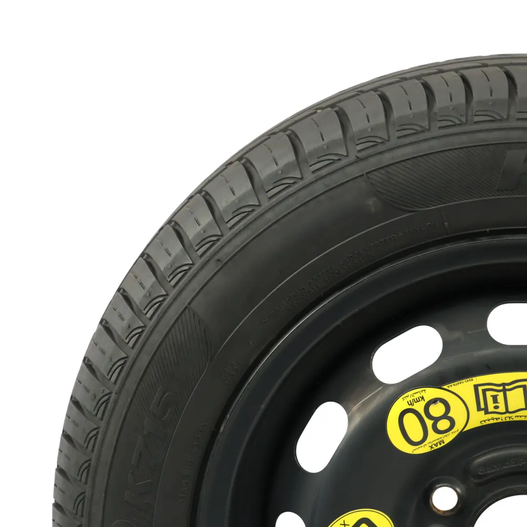 Ford Fiesta Mk7 Rueda De Repuesto Acero R14 Neumático 175/65 Hankook - SKU 2140823 - Número de pieza 2140823