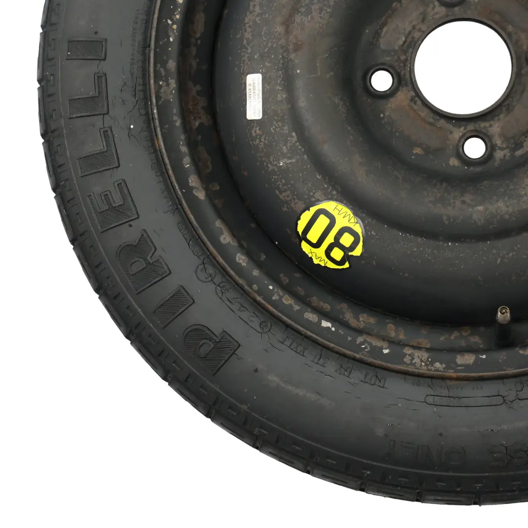 Roue De Secours Compacte Pneu Acier R15 125/80 98AB-TC pour Ford Focus à propos du numéro de pièce 2150828 Ford Focus Roue De Secours Compacte Pneu Acier R15 125/80 98AB-TC - SKU 2150828 - Numéro de pièce 2150828