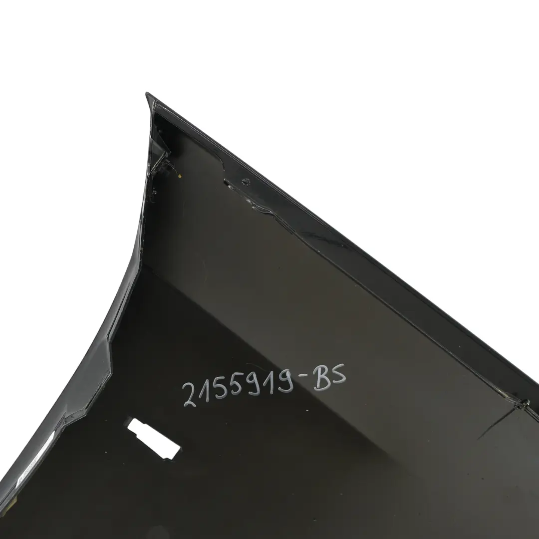 Panel Lateral Guardabarros Delantero Izquierdo Negro Zafiro Metalico 475 para BMW E92 con número de pieza 2155919 BMW E92 Panel Lateral Guardabarros Delantero Izquierdo Negro Zafiro Metalico 475 - SKU 2155919-BS - Número de pieza 2155919