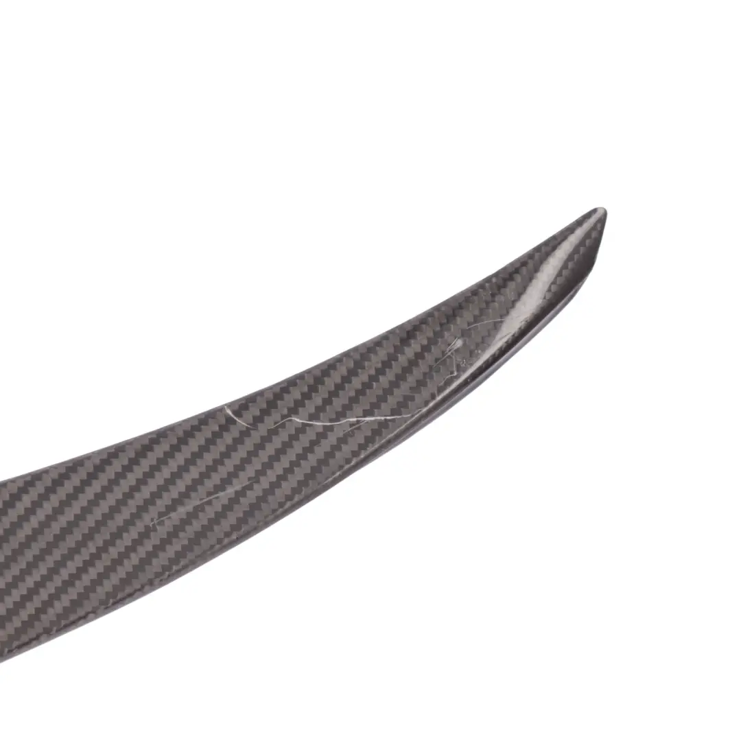 Trunk Spoiler Strip Carbon Fiber to BMW F10 M5 Competition Rear with Part number 2163505 BMW F10 M5 Competition Rear Trunk Spoiler Strip Carbon Fiber - SKU 2163505 - Part number 2163505