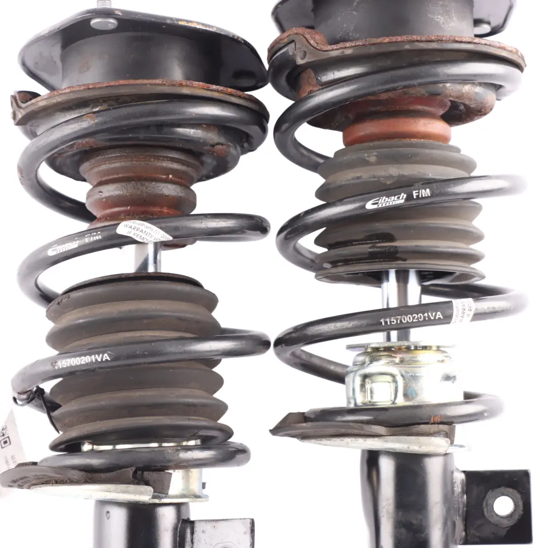 Bilstein Front Left Right N/O/S Spring Suspension Shock Absorber Set to Mini R50 with Part number 22-119193 Mini R50 Bilstein Front Left Right N/O/S Spring Suspension Shock Absorber Set - SKU 22-215895 - Part number 22-119193