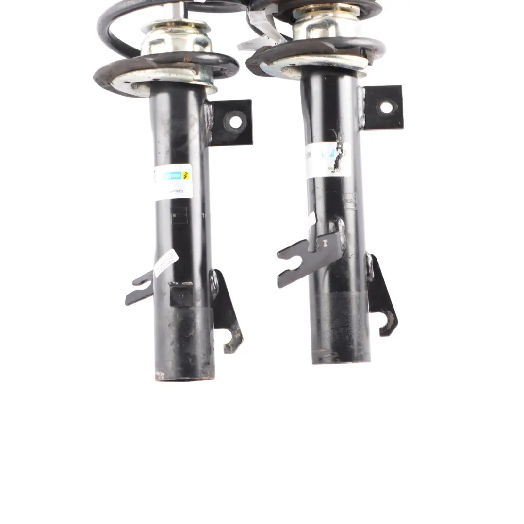 Bilstein Front Left Right N/O/S Spring Suspension Shock Absorber Set to Mini R50 with Part number 22-119193 Mini R50 Bilstein Front Left Right N/O/S Spring Suspension Shock Absorber Set - SKU 22-215895 - Part number 22-119193