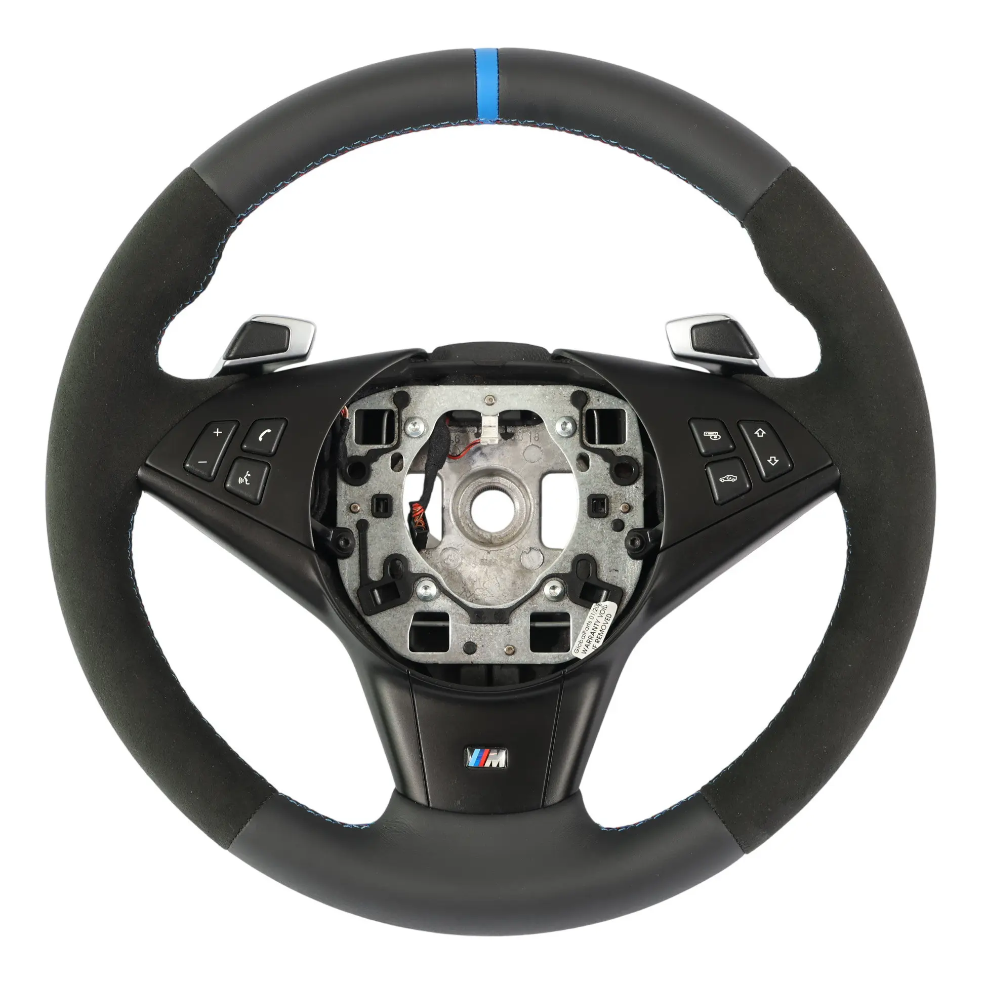 BMW E60 LCI Kierownica M Pakiet NOWA Skóra Łopatki