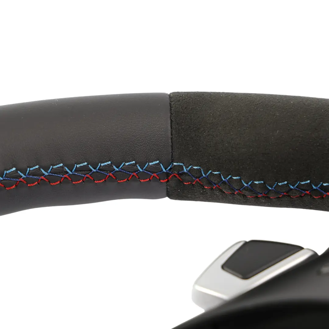 BMW E60 E61 E63 E64 LCI NUOVO Volante in Pelle Nera M Sport Paddle Shift - SKU 2283947-1 - Numero di parte 2283947