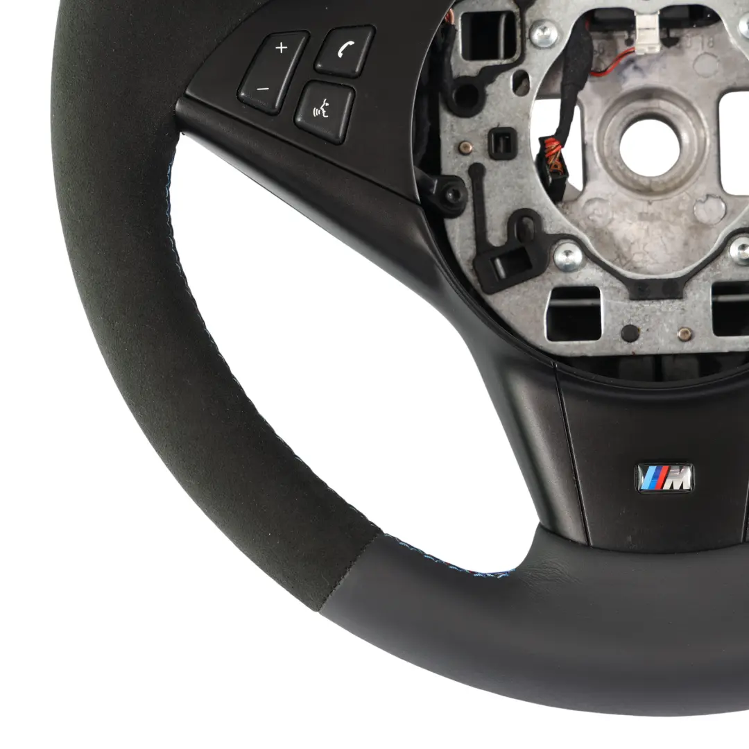 BMW E60 E61 E63 E64 LCI NOUVEAU Volant M Sport en Cuir Noir avec Palettes - SKU 2283947-1 - Numéro de pièce 2283947