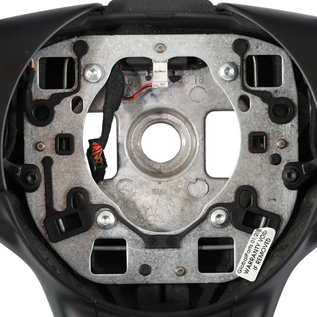 NUEVO Cuero Negro M Sport Volante Paddle Shift para BMW E60 E61 E63 E64 LCI con número de pieza 2283947 BMW E60 E61 E63 E64 LCI NUEVO Cuero Negro M Sport Volante Paddle Shift - SKU 2283947-1 - Número de pieza 2283947