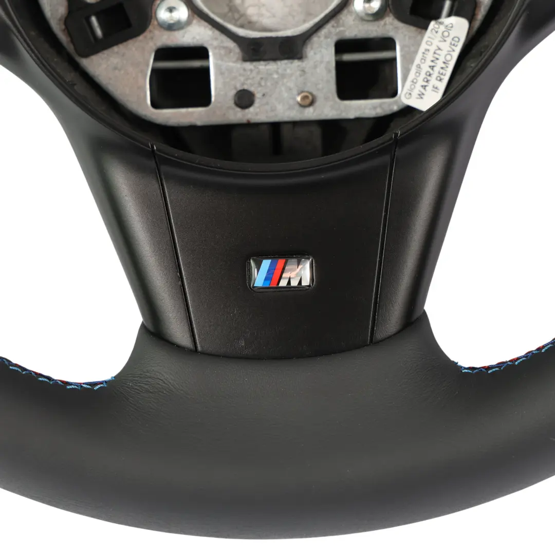 NUEVO Cuero Negro M Sport Volante Paddle Shift para BMW E60 E61 E63 E64 LCI con número de pieza 2283947 BMW E60 E61 E63 E64 LCI NUEVO Cuero Negro M Sport Volante Paddle Shift - SKU 2283947-1 - Número de pieza 2283947