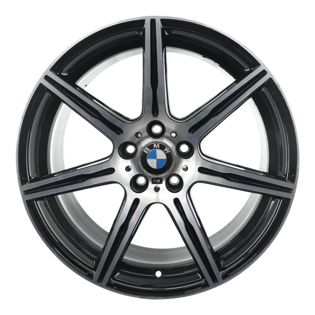 Jet Black Rear Wheel Alloy Rim 20" 10J ET:34 30 Years M5 to BMW F10 M5 with Part number 2284851 BMW F10 M5 Jet Black Rear Wheel Alloy Rim 20" 10J ET:34 30 Years M5 - SKU 2284851-2 - Part number 2284851