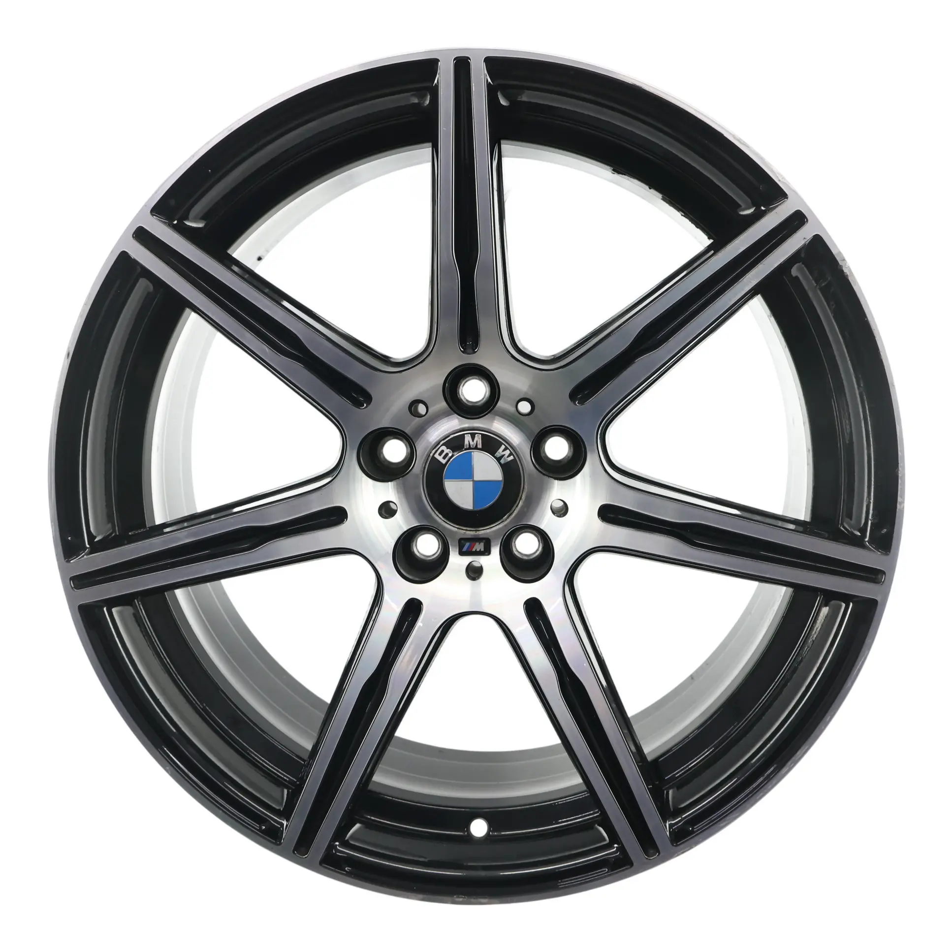 BMW F10 M5 Jet Negro Llanta Trasera Aleación 20 "10J ET:34 30 Años M5 2284851
