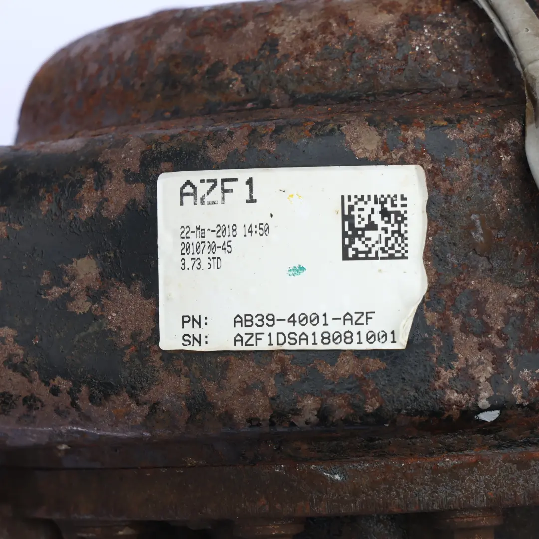 Mk4 2.2 TDCI Eje Trasero Diferencial 3.73 AB39-4001-AZF GARANTÍA para Ford Ranger con número de pieza 2362770 Ford Ranger Mk4 2.2 TDCI Eje Trasero Diferencial 3.73 AB39-4001-AZF GARANTÍA - SKU 2362770 - Número de pieza 2362770