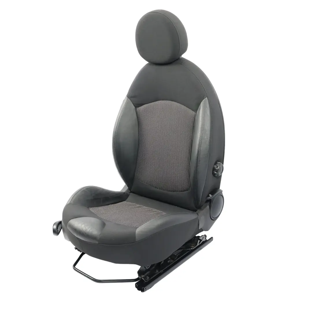 Sedile Sportivo Destro Riscaldato Mezza Pelle Nero per Mini Cooper One R55 R56 R57 con numero di parte 2753474 Mini Cooper One R55 R56 R57 Sedile Sportivo Destro Riscaldato Mezza Pelle Nero - SKU 2753474-3 - Numero di parte 2753474