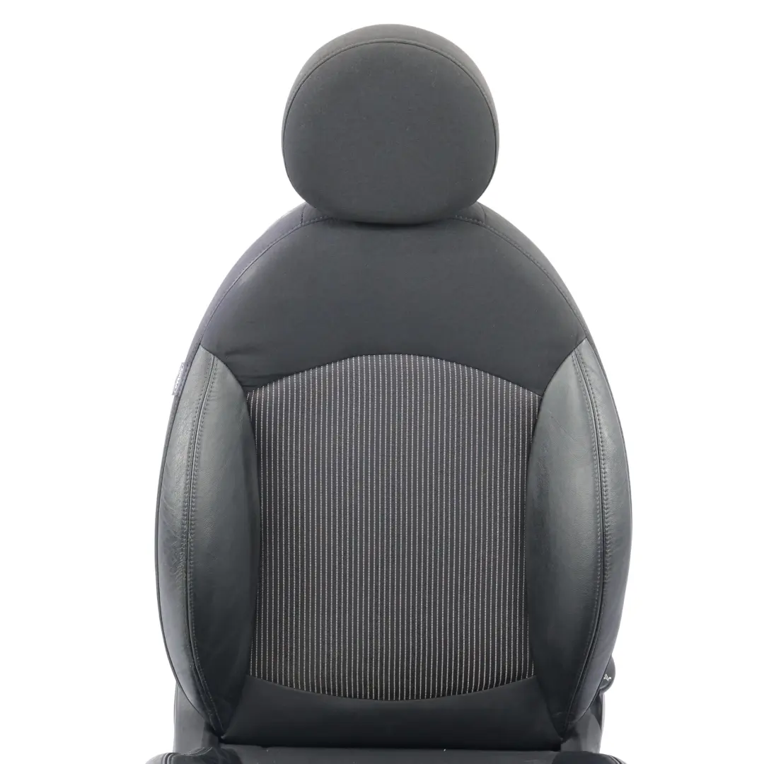 Sedile Sportivo Destro Riscaldato Mezza Pelle Nero per Mini Cooper One R55 R56 R57 con numero di parte 2753474 Mini Cooper One R55 R56 R57 Sedile Sportivo Destro Riscaldato Mezza Pelle Nero - SKU 2753474-3 - Numero di parte 2753474