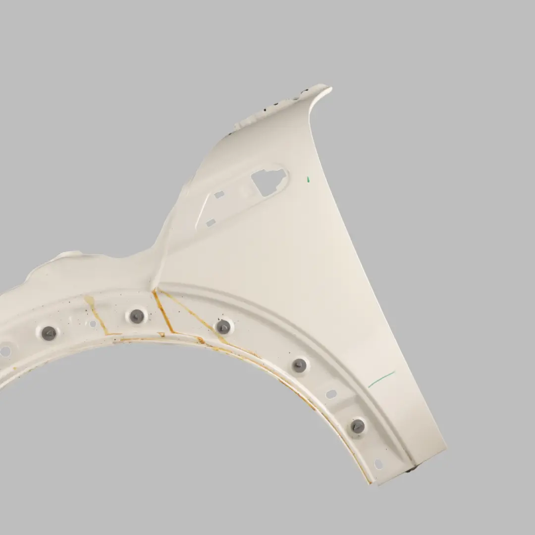 Panel Lateral Guardabarros Delantero Izquierdo Pepper White - 850 para Mini R56 R57 con número de pieza 2754725 Mini R56 R57 Panel Lateral Guardabarros Delantero Izquierdo Pepper White - 850 - SKU 2754725-PW6 - Número de pieza 2754725