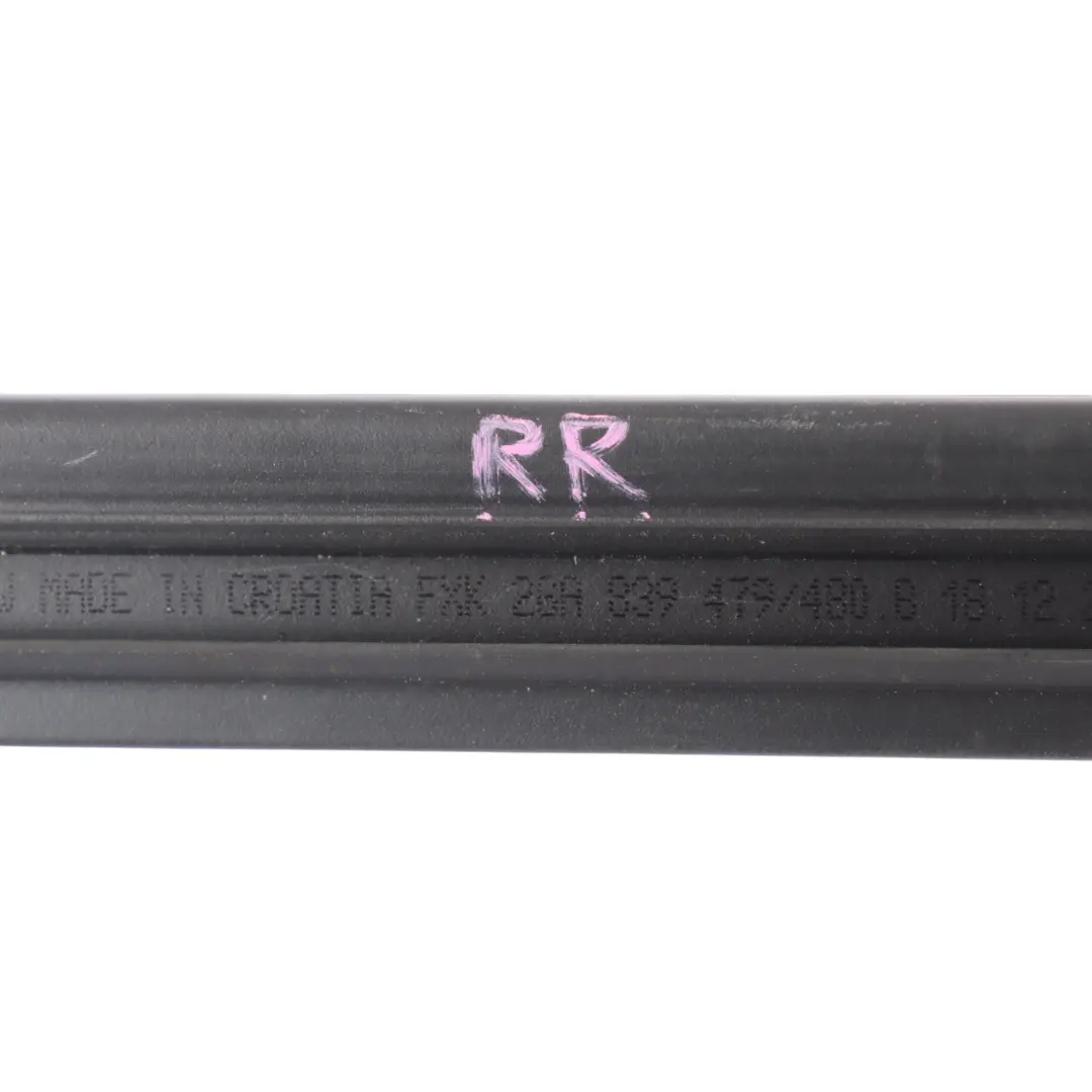 Window Aperture Seal Trim Inner Rear Right O/S to Volkswagen T-Roc R A11 with Part number 2GA839480B Volkswagen T-Roc R A11 Window Aperture Seal Trim Inner Rear Right O/S - SKU 2GA839480B - Part number 2GA839480B
