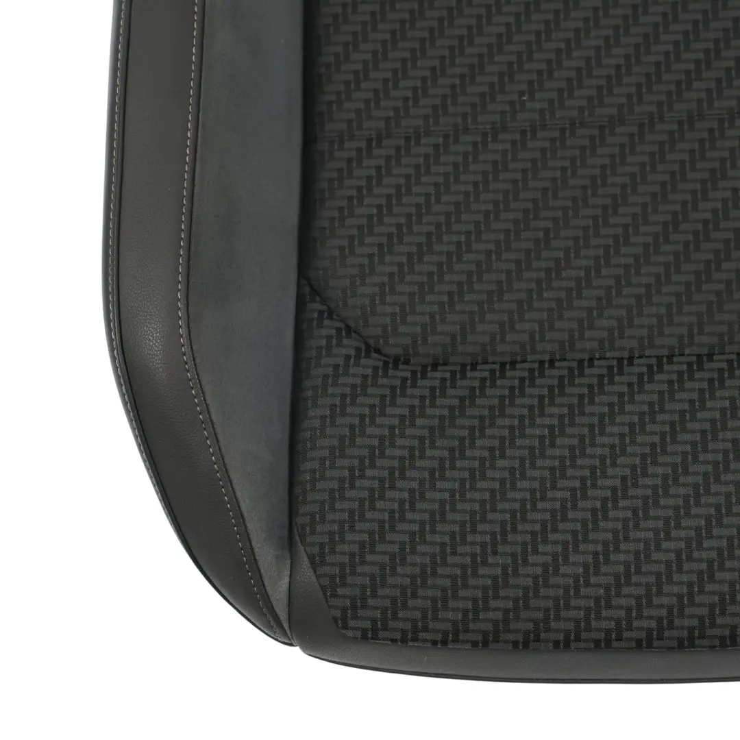 VW T-Roc Mk1 Siedzisko Fotela Przód Prawe Czarno-Szare Materiał - SKU 2GA881406F - Numer Części 2GA881406F