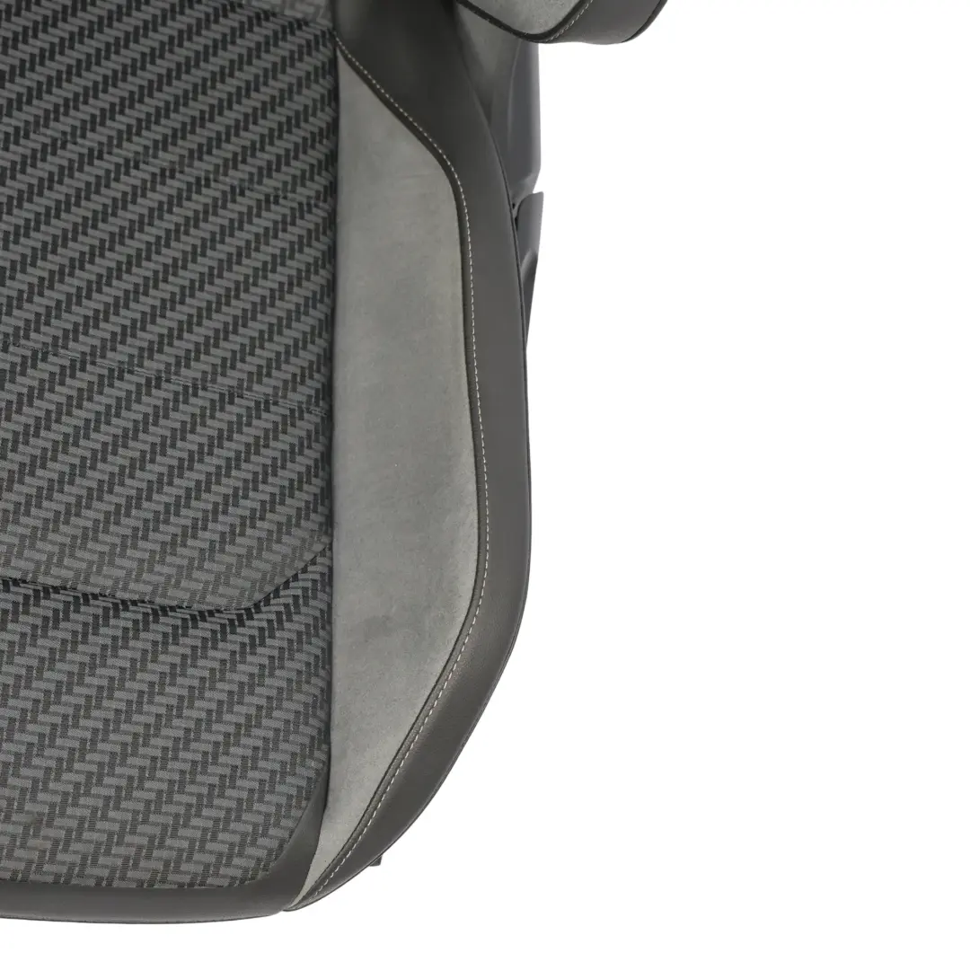 Volkswagen T-Roc R-Line Sitz Vorne Links Interieur Velours Stoff Schwarz Grau - SKU 2GA881805BR-1 - Teilenummer 2GA881805BR