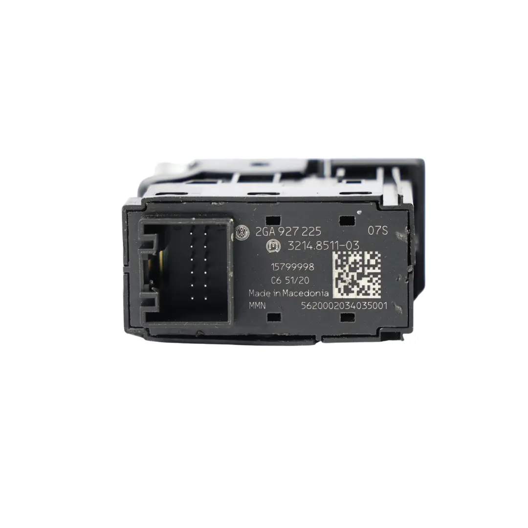 VW Volkswagen T-Roc A11 Bouton De Frein À Main Électrique - SKU 2GA927225 - Numéro de pièce 2GA927225