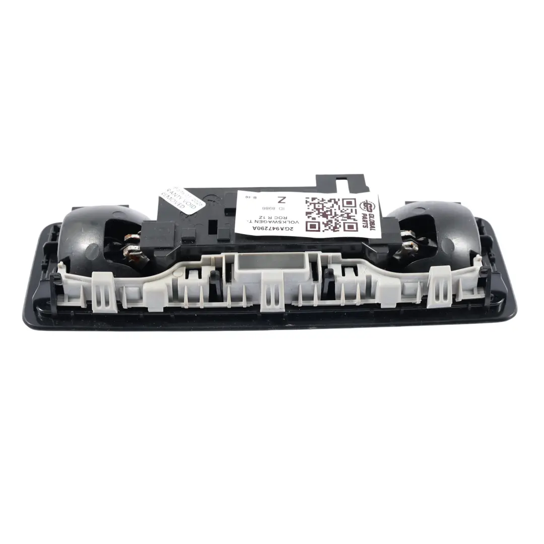 Lampka Podsufitki Tylna Tył LED Czarna do Volkswagen T-Roc A11 R o numerze 2GA947290A Volkswagen T-Roc A11 R Lampka Podsufitki Tylna Tył LED Czarna - SKU 2GA947290A - Numer Części 2GA947290A