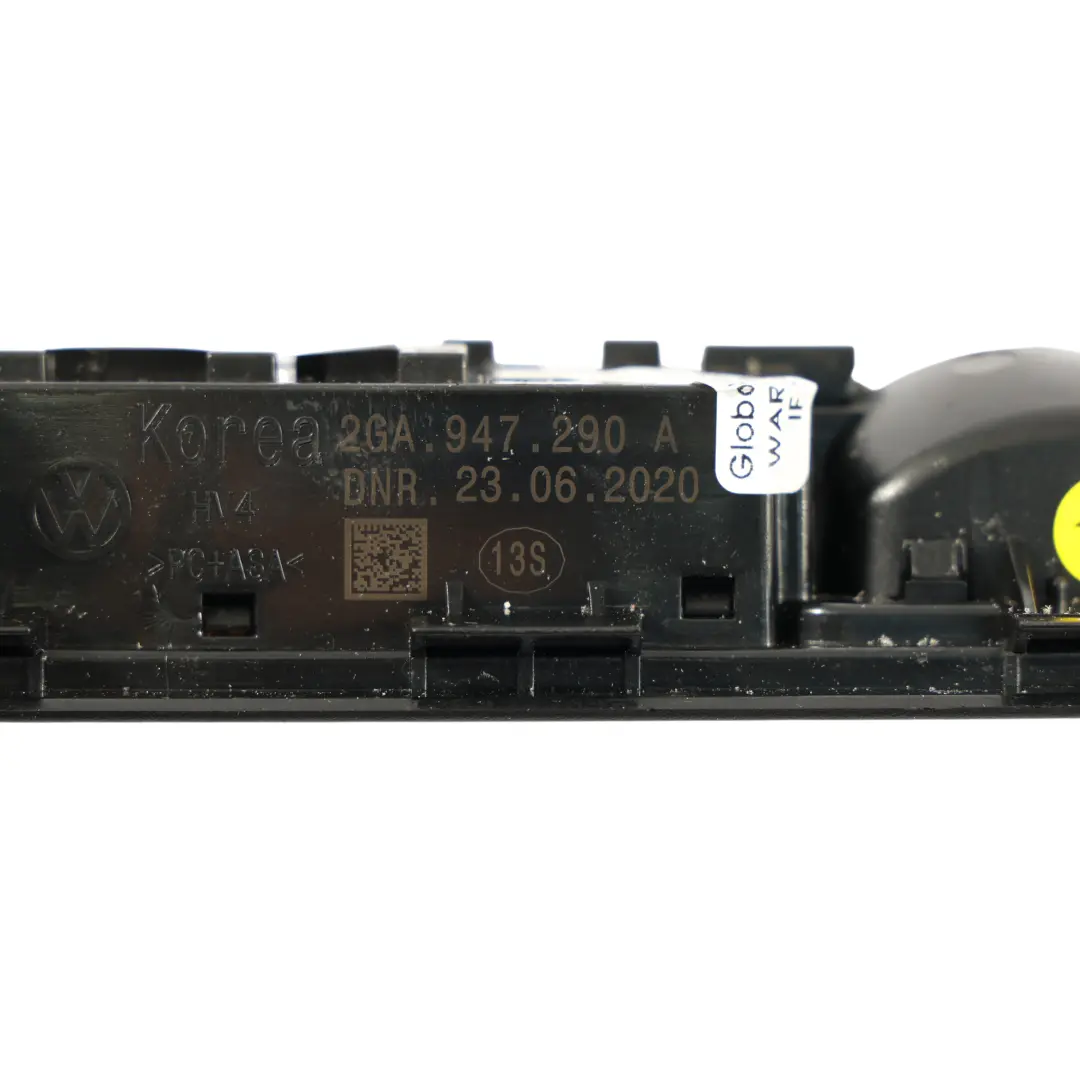 Volkswagen T-Roc A11 R Rear Interior Roof Lamp Light LED Panel Black - SKU 2GA947290A - Part number 2GA947290A