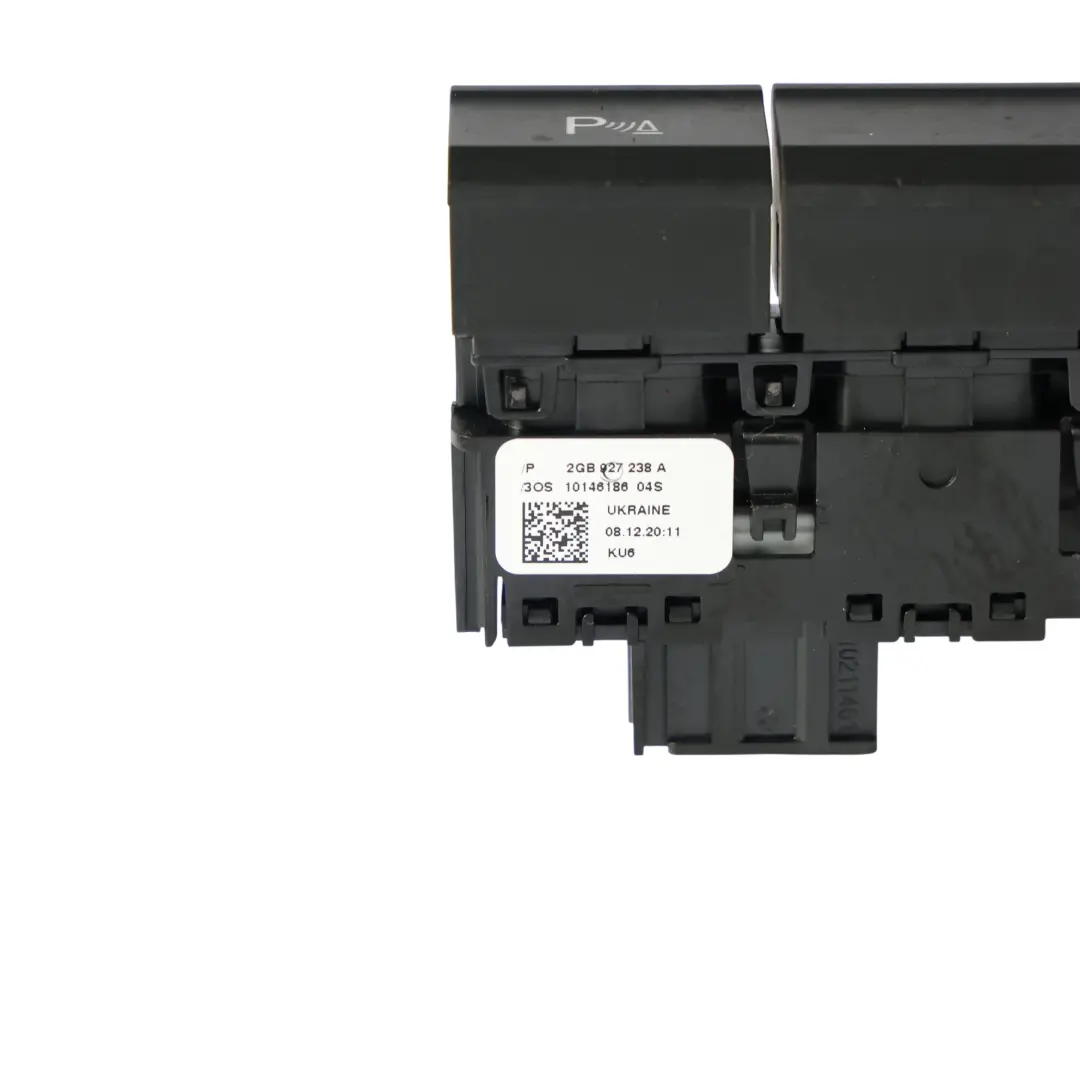 PDC Parking Sensor Switch Button Panel 2GB927137A to Volkswagen T-Roc with Part number 2GB927238A Volkswagen T-Roc PDC Parking Sensor Switch Button Panel 2GB927137A - SKU 2GB927238A - Part number 2GB927238A