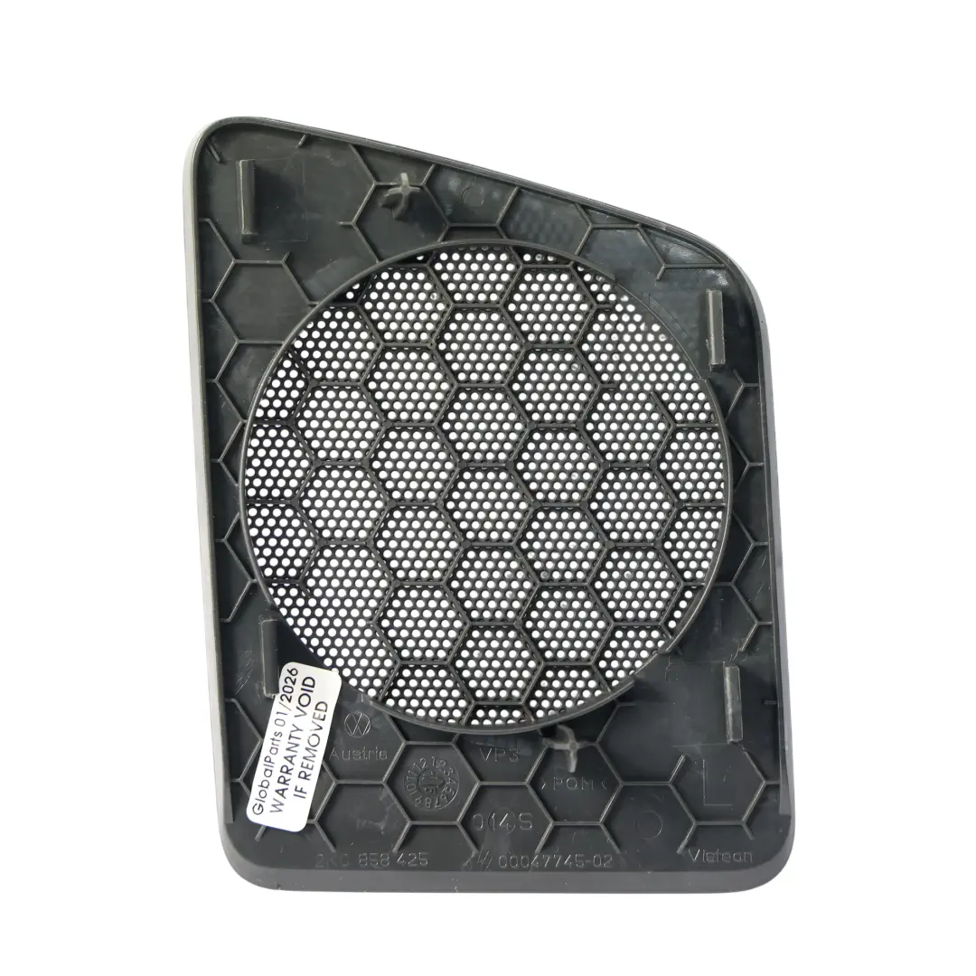 2K Dashboard Speaker Trim Cover Front Left N/S to Volkswagen Caddy with Part number 2K0858425 Volkswagen Caddy 2K Dashboard Speaker Trim Cover Front Left N/S - SKU 2K0858425 - Part number 2K0858425