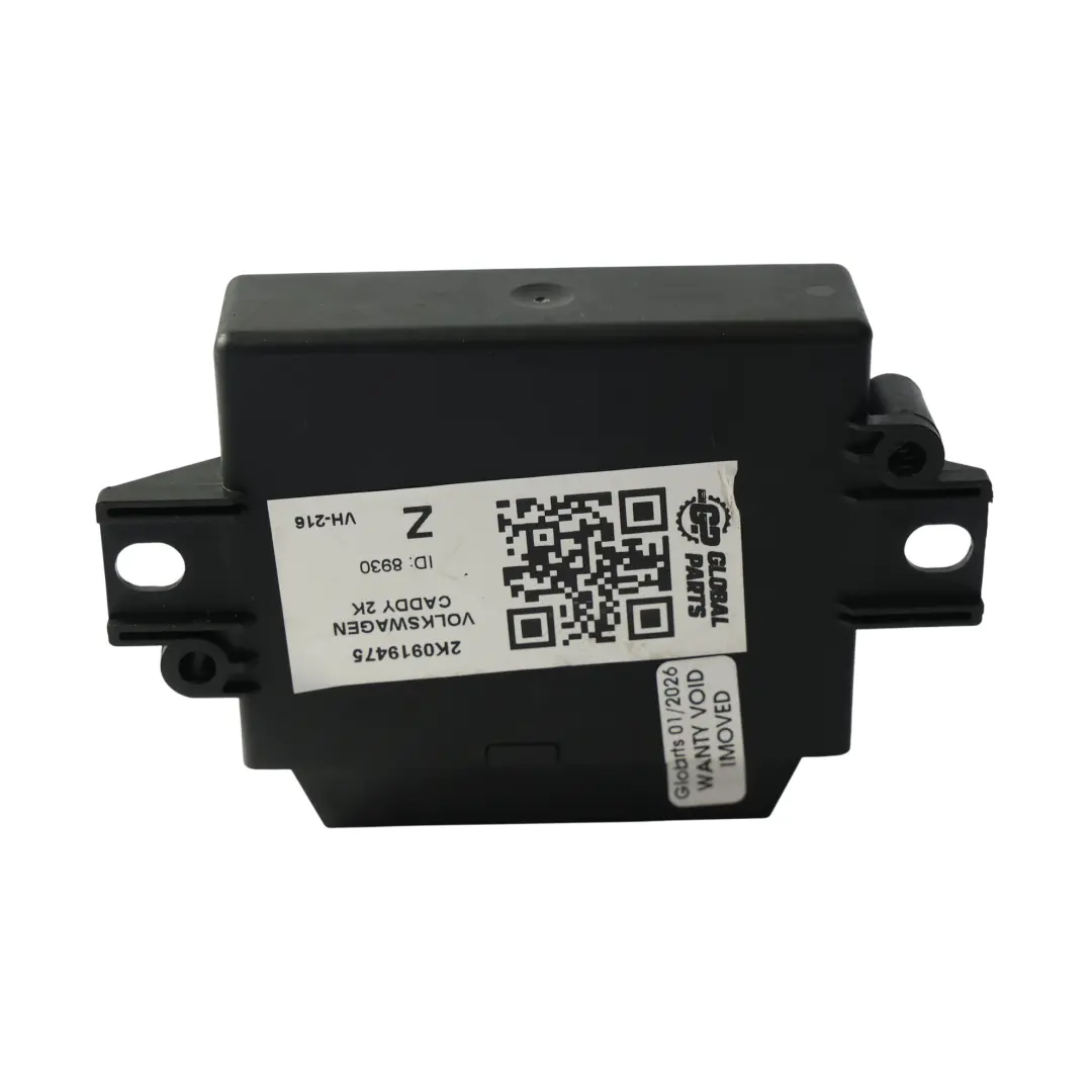 Volkswagen Caddy 2K PDC Sensor Distancia Aparcamiento Control Módulo - SKU 2K0919475 - Número de pieza 2K0919475